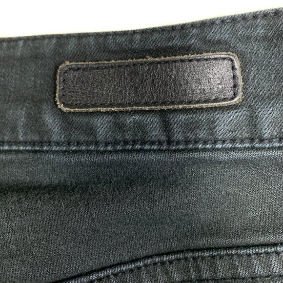 Sanctuary Black Skinny Moto Jeans  Size 28 - Picture 5 of 9
